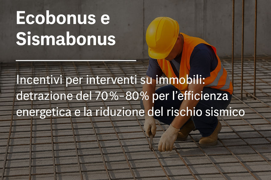 🌿 Ecobonus e Sismabonus 2025: risparmiare e rendere la casa più sicura ed efficiente